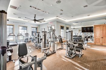 Fitness center at Mirador at Doral by Windsor, Doral, Florida